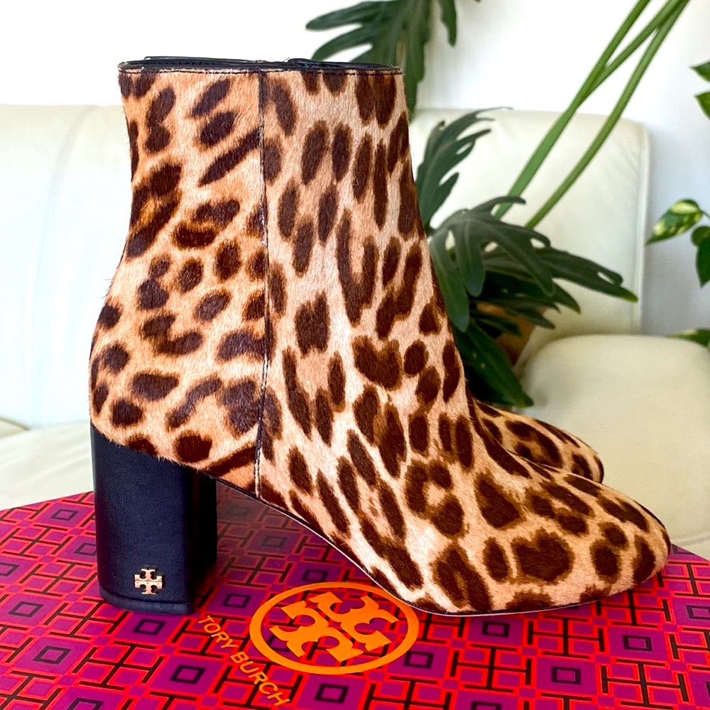 🆕 Tory Burch Brooke 70mm Haircalf Booties